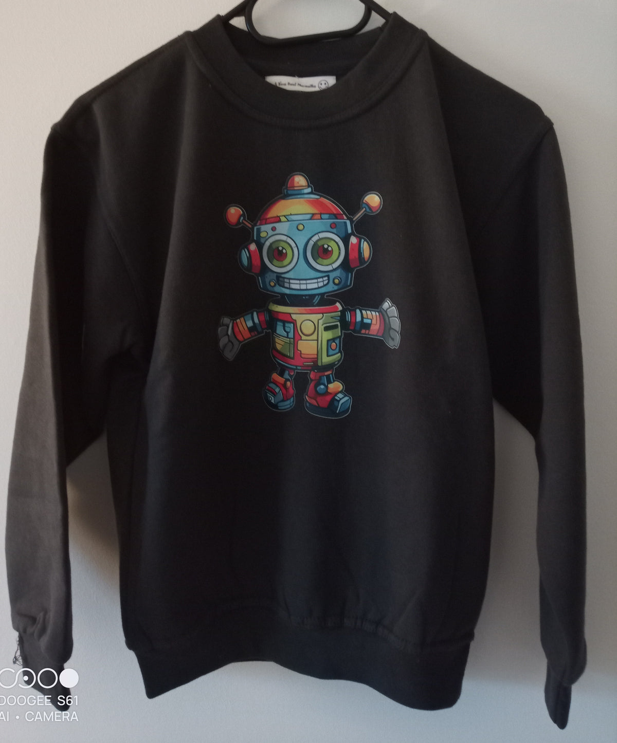 SWEAT-SHIRT A COL ROND ENFANT 9/10 ANS